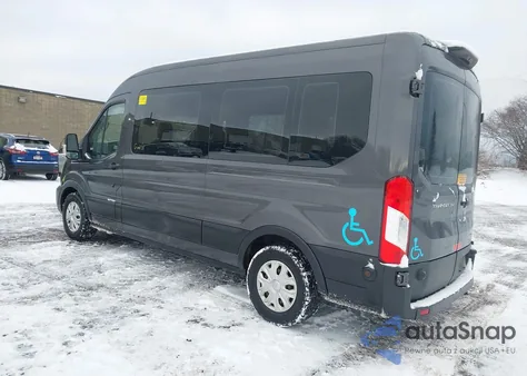 2020 Ford Transit-350 Passenger Van Xl z USA, uszkodzony, nr VIN 1FDAX2C87LKA63985